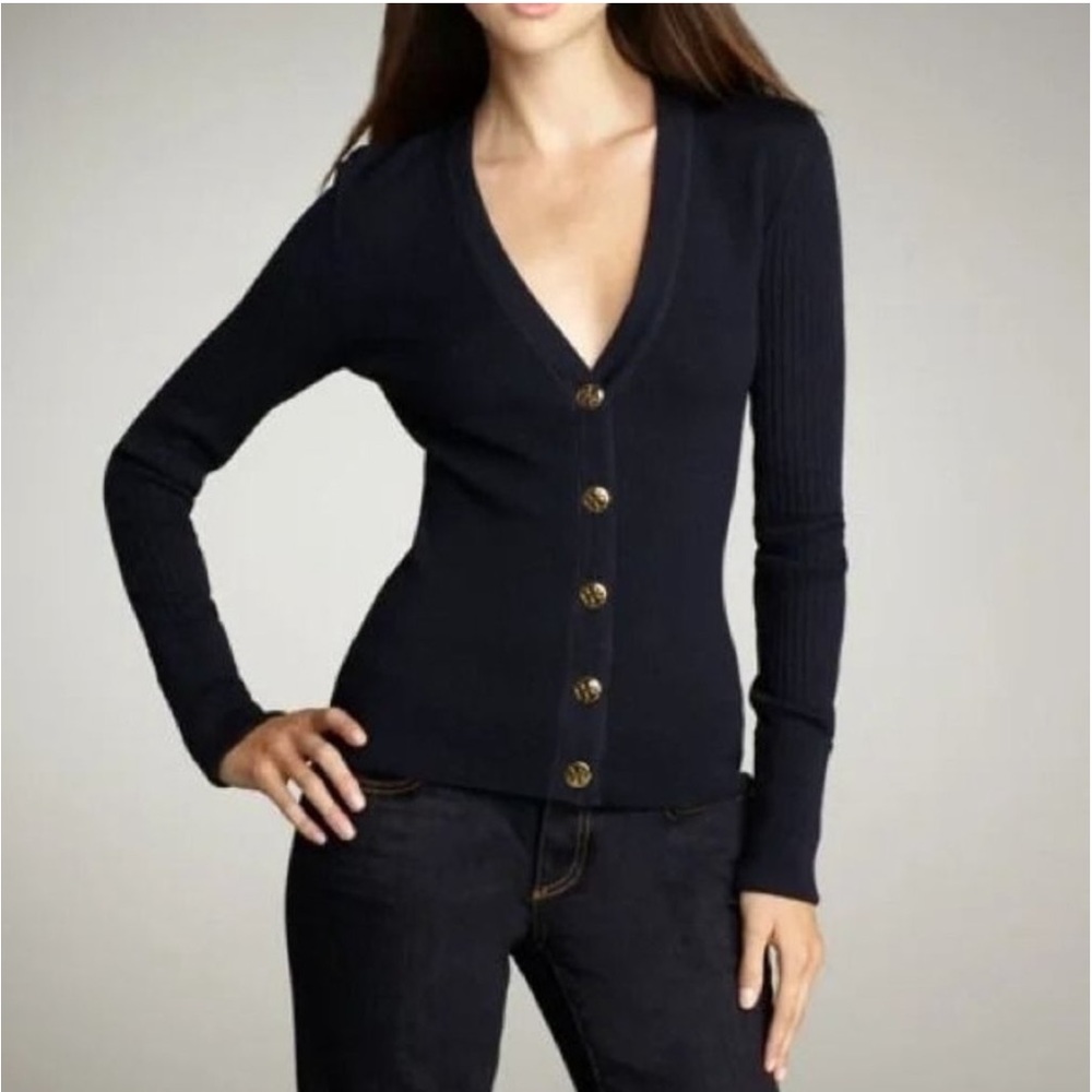 Troy Burch 100% Cotton cardigan, in excellent preowned condition.